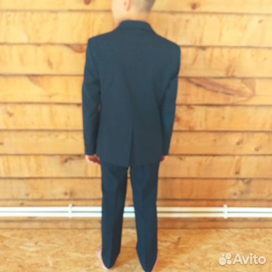 Школьный костюм для мальчика 146 синий