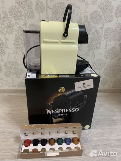 Капсульная кофемашина delonghi nespresso