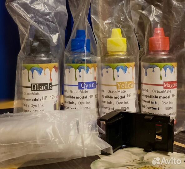 Чернила для принтера hp\epson