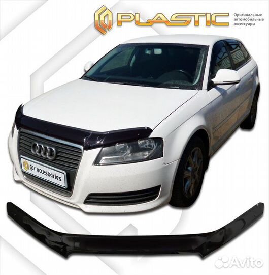 Дефлектор капота Audi A3 2008-2010