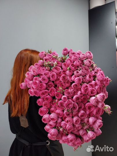 Ароматные пионовидные розы Пионы