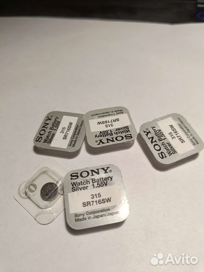 Батарейки для часов