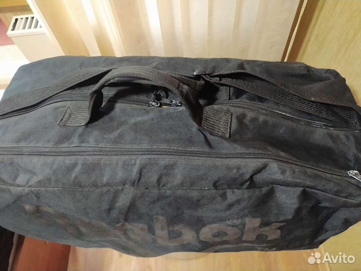 Сумка мужская спортивная Reebok 80х35х35