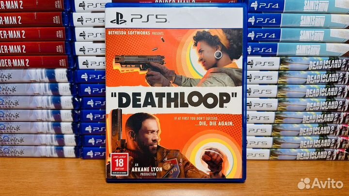 Диск Deathloop ps5