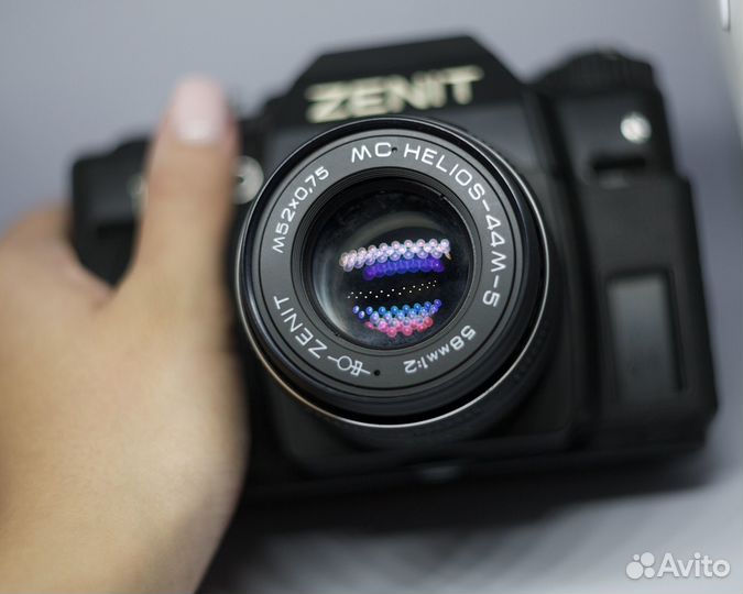 Объектив MC Helios 44m-5 + Zenit 122