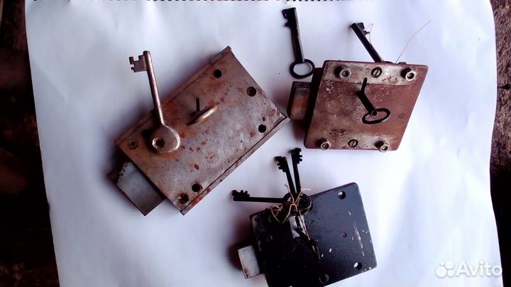 Замки дверные врезные