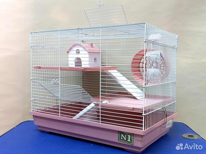 Клетка для хомяка, для грызунов. Новая. 47х30х37