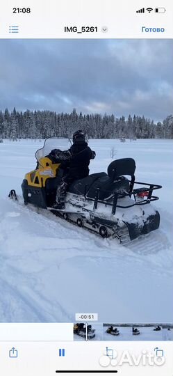 Продам снегоход Stels