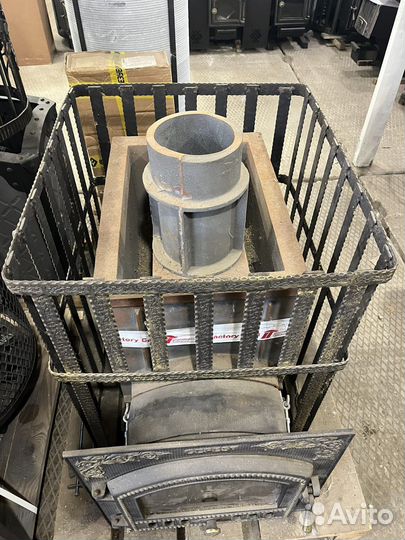 Печь чугунная Гефест GFS зк 30(П) в сетке