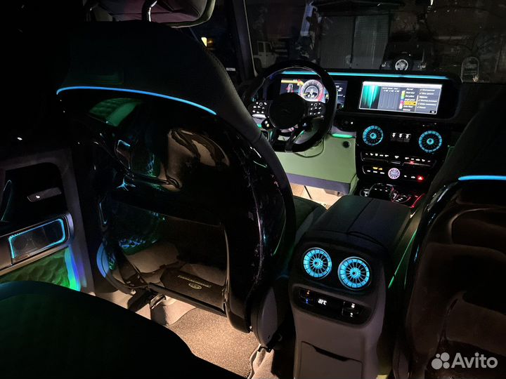 Расширенная оригинальная подсветка Mercedes G