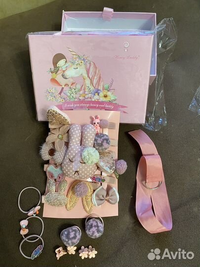 Резиночки заколки набор 24 шт