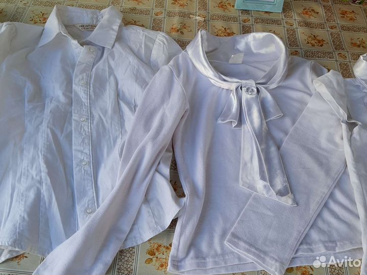 Школьная форма для девочки пакетом 128см