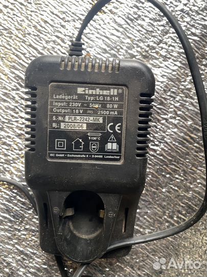 Зарядка на шуруповерт