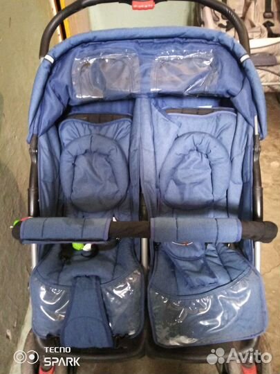 Прогулочная коляска для двойни