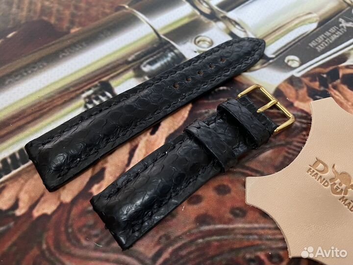 Ремешок для часов из кожи питона