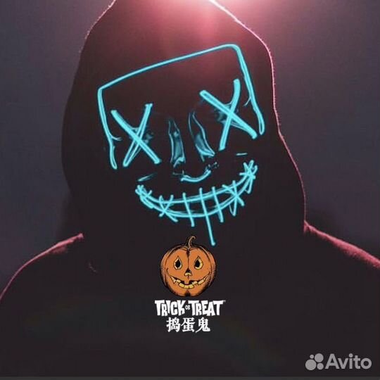 Маска стиль Киберпанк