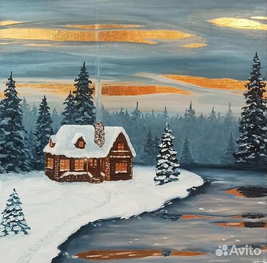 Картины на холсте ручной работы