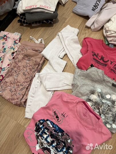 Пакет одежды 122-128 для девочки