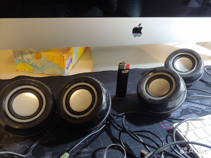 Колонки для компьютера+вентилятор