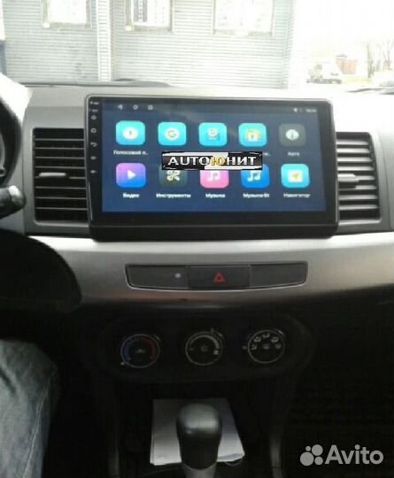 Mitsubishi Lancer X магнитола 2+32