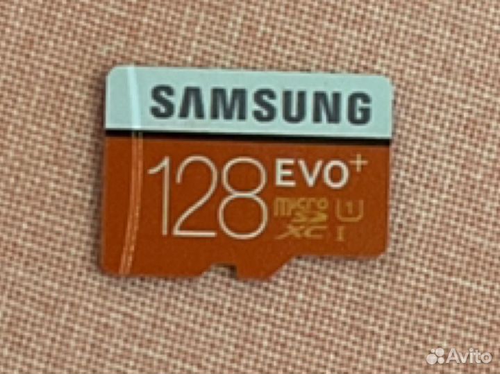 Карта памяти MicroSD 128Gb Samsung Evo