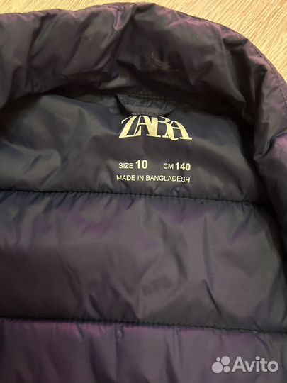 Куртка Zara для мальчика 140