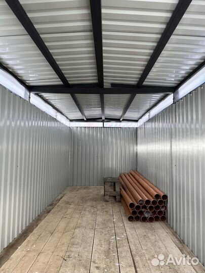 Хозблок Гараж металлический 7х2.5