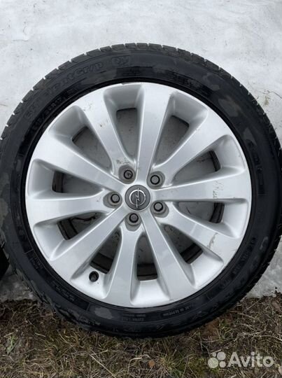 Комплект колес r17 Opel/Chevrolet лето