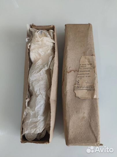 Новые ложки столовые мельхиоровые СССР