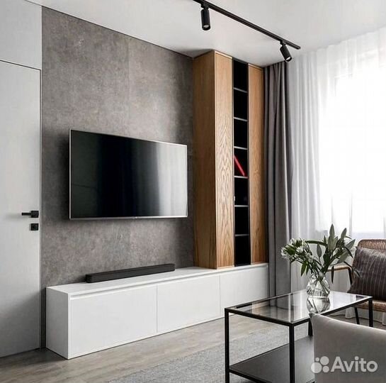 Тв зона со шкафами с фабрики
