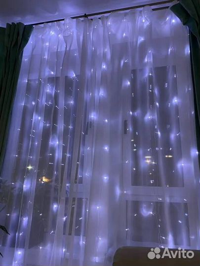 Гирлянда штора