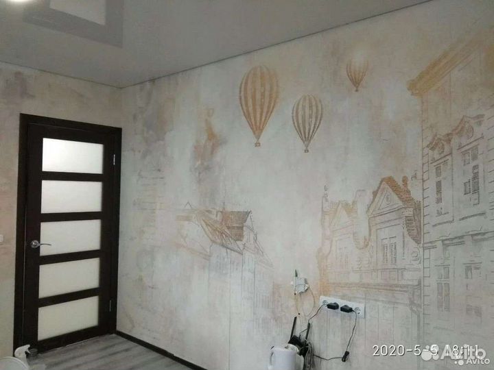 Рельеф Роспись стен Картина Портрет