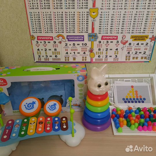 Развивающие игрушки пакетом