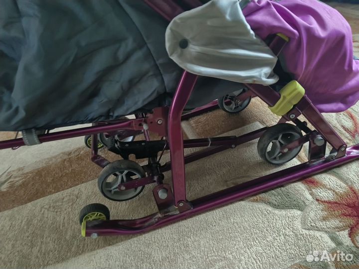 Санки коляска ника 7 8