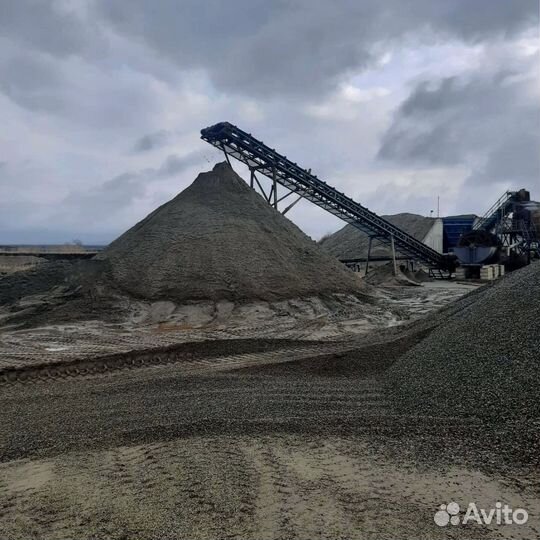 Песок карьерный с доставкой