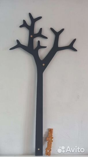 Вешалка напольная дерево