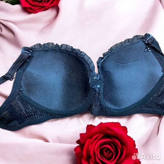 Черный бюстгальтер 90 95