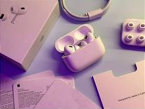 Airpods pro 2 platinum limited + чехол и адаптер