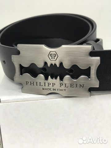 Мужской кожаный ремень philipp plein купить в Москве | Личные вещи | Авито