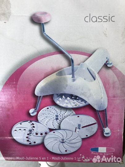 Терка с насадками Moulinex