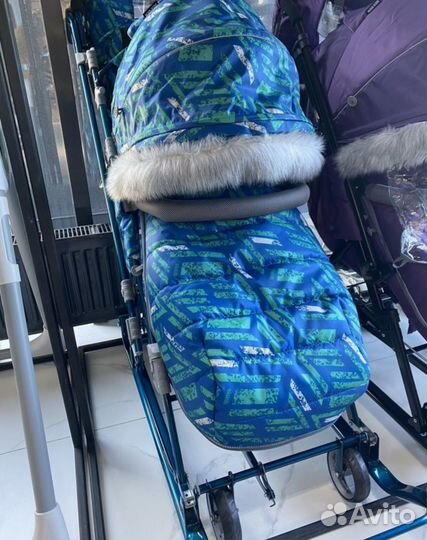 Санки - коляска новые Nika