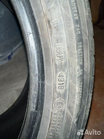 Goodyear EfficientGrip 255/45 R20 и 285/35 R20