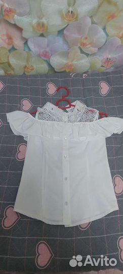 Блузки для девочки