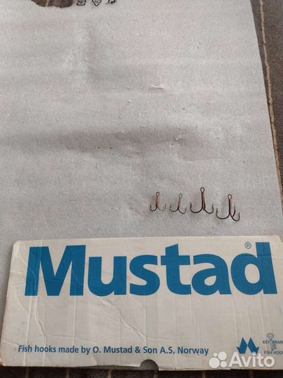 Крючки-тройники рыболовные новые