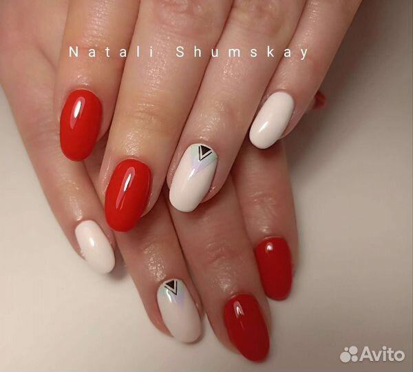 Маникюр и педикюр с покрытием и без