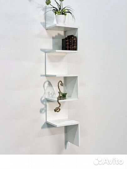 Полка угловая, подвесная