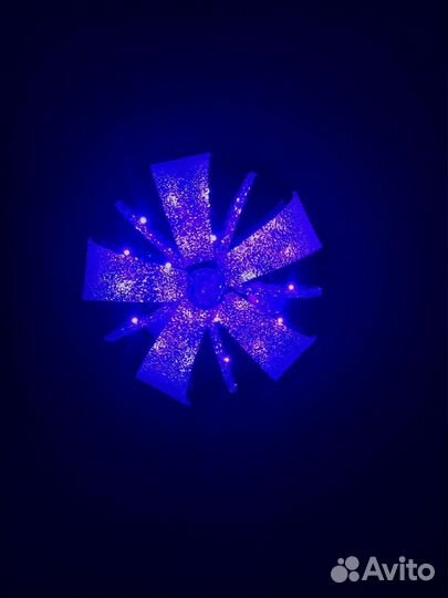 Люстра потолочная светодиодная с пультом