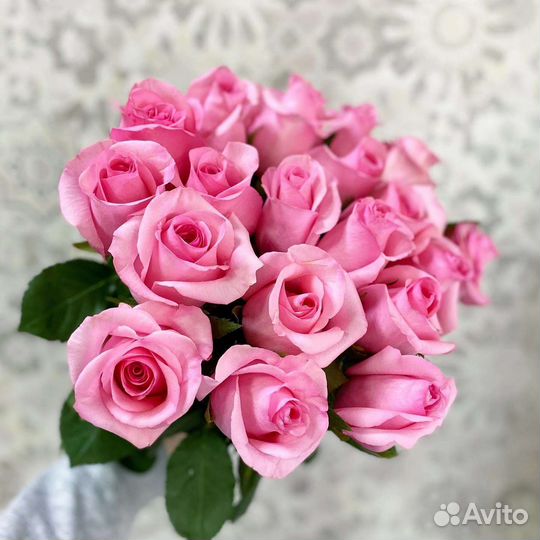 Цветы розы букет