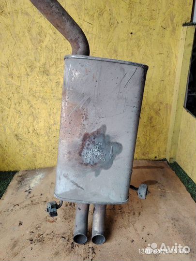 Задняя часть глушителя Mercedes-Benz C- Class W203