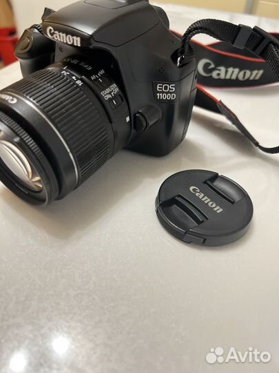 Зеркальный фотоаппарат canon eos 1100d